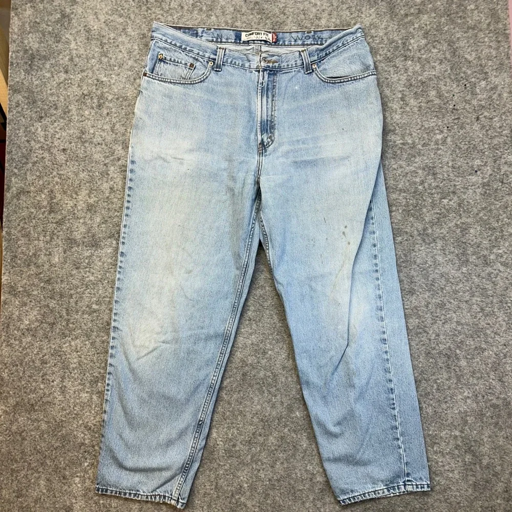 Lot of 4 Levi's 559 560 Relaxed Fit Jeans Mens 40x32 Blue Denim Work Pant Bundle